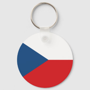 Keychain with Flag of Czechia