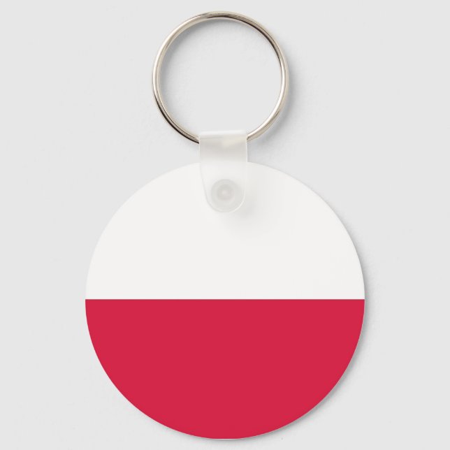 Keychain with Flag of Poland (Front)