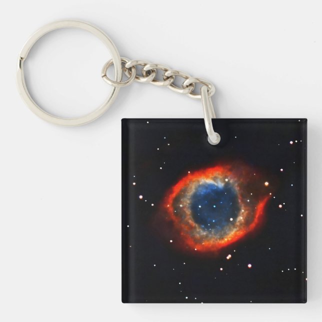 Keychain with Helix Nebula (Front)