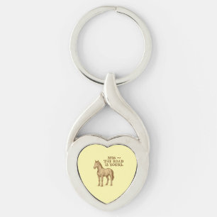 Keychain with horse