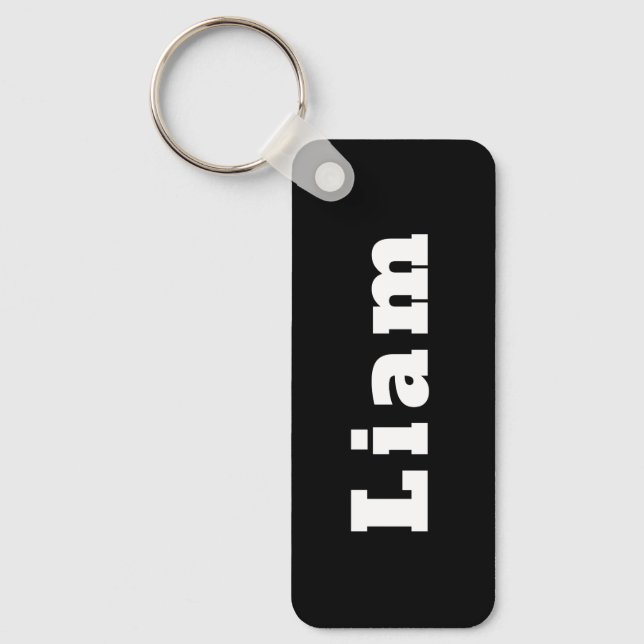 Keychain with name Liam (Front)