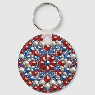 Keychain with Netherlands Colours Design