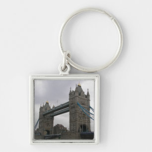 Keychain with Tower Bridge over the Thames River