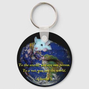 Keychain: World Rat Key Ring