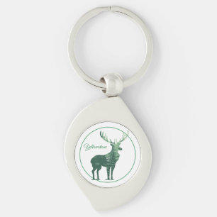 Keychain-Yellowstone Elk Key Ring