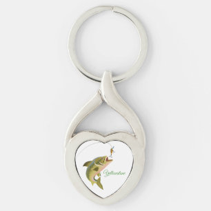 Keychain-Yellowstone Fishing Key Ring