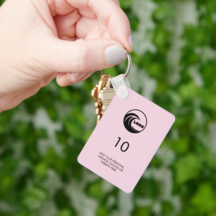 Keychains Modern Business Hospitality Room Tag