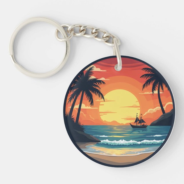 Keychains - seaside (Front)