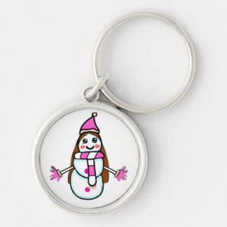 KeychainSnow Woman Magic - Original Character by A Key Ring