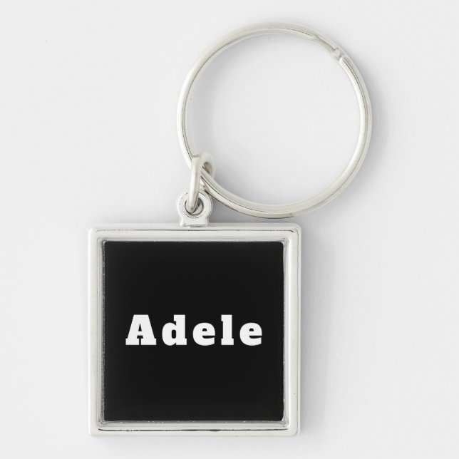 Keyger named Adele Key Ring (Front)