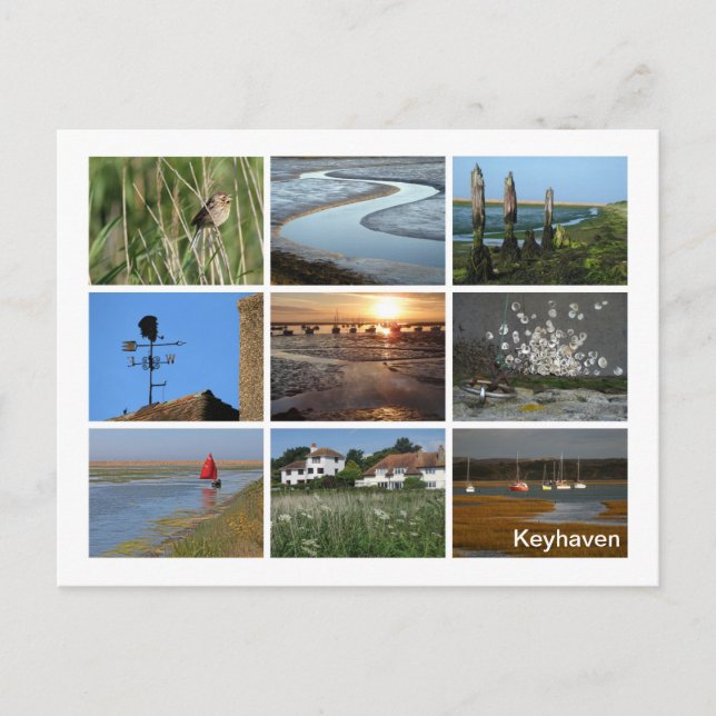Keyhaven Postcard (Front)