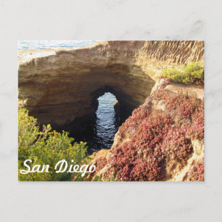 Keyhole At Sunset Cliffs Postcard