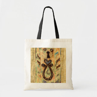 Keyhole & Heart Tote Bag