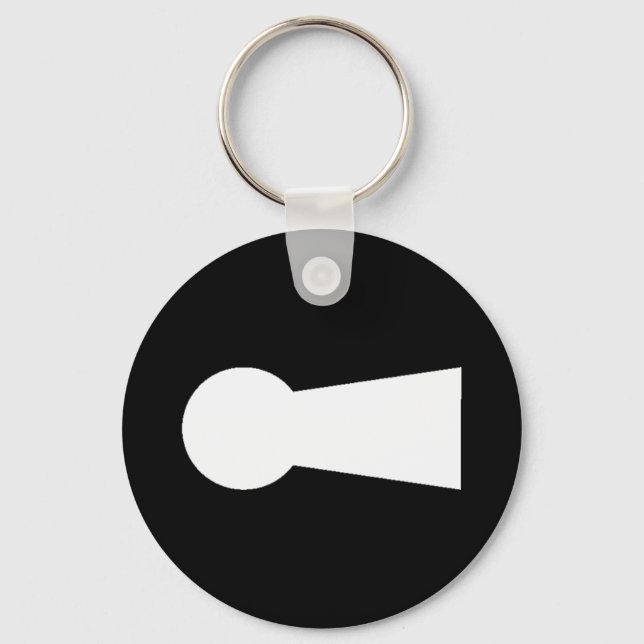 keyhole key ring (Front)