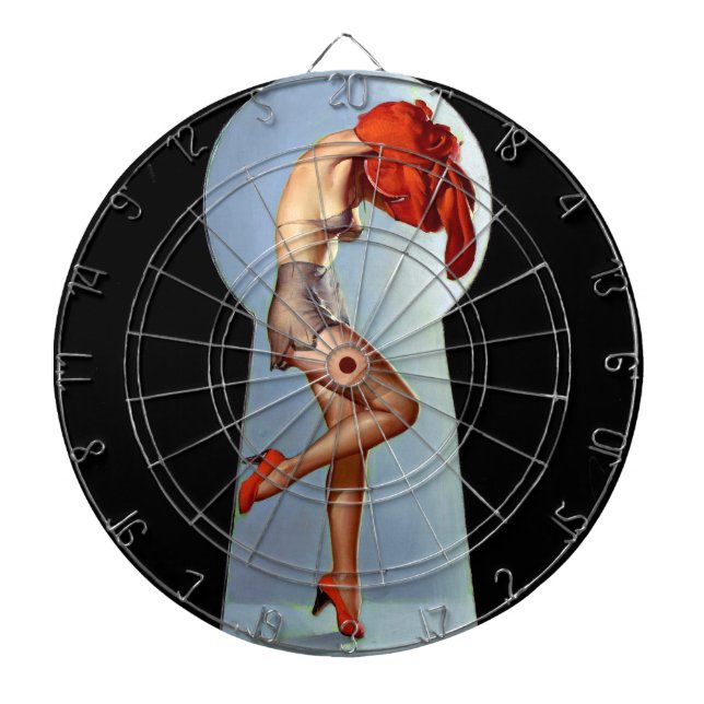 Keyhole Pin Up Dartboard (Front)