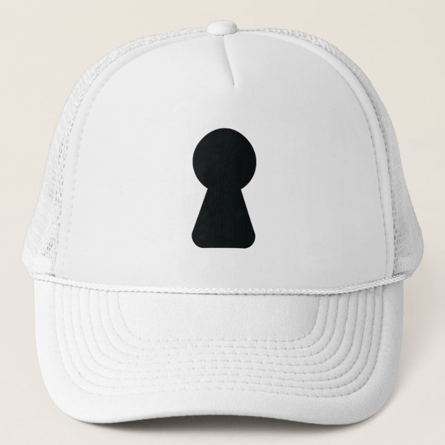 KEYHOLE TRUCKER HAT (Front)