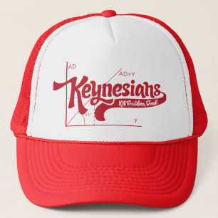 Keynesians 70's Vintage Trucker Hat