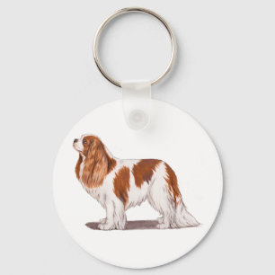 Keyring: Cavalier king charles spaniel Key Ring
