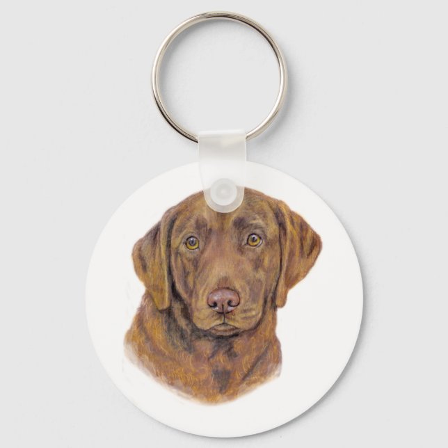 Keyring: Chesapeake Bay Retriever Key Ring (Front)