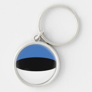 Keyring Estonia Estaonian flag