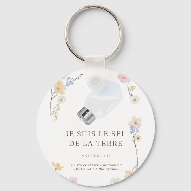 Keyring I am the Salt of the Earth (Front)