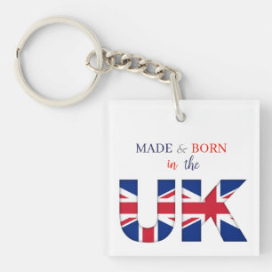 Keyring - Made & Born in the UK