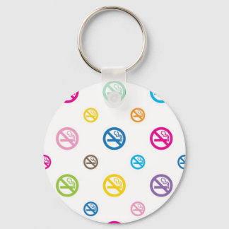 keyring_No smoking_w Key Ring