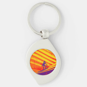Keyring, Surfer Girl Key Ring