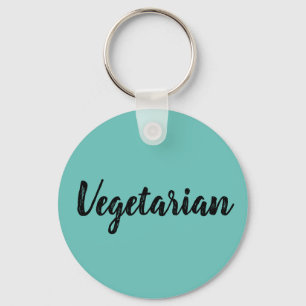 Keyring - Vegetarian Ocean Blue