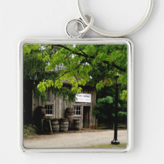 Keyring-Wooden House Key Ring