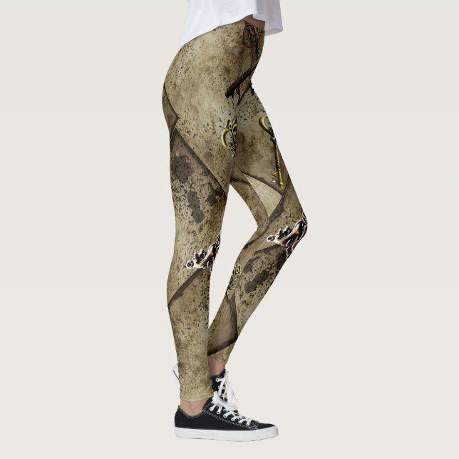 Keys and Key Frames Leggings (Right)