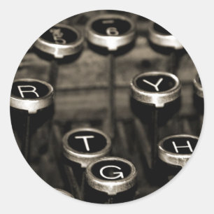 Keys Classic Round Sticker