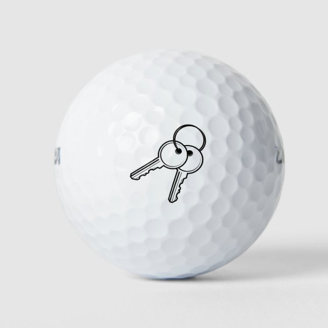 Keys Golf Balls (Front)