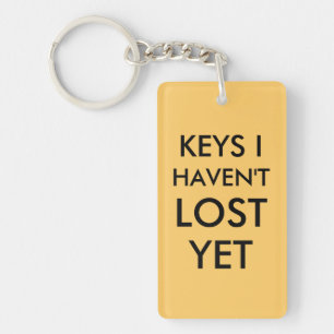 Keys I haven't lost yet Key Ring