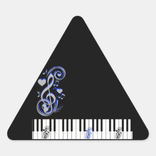Key's Lof Love_ Triangle Sticker