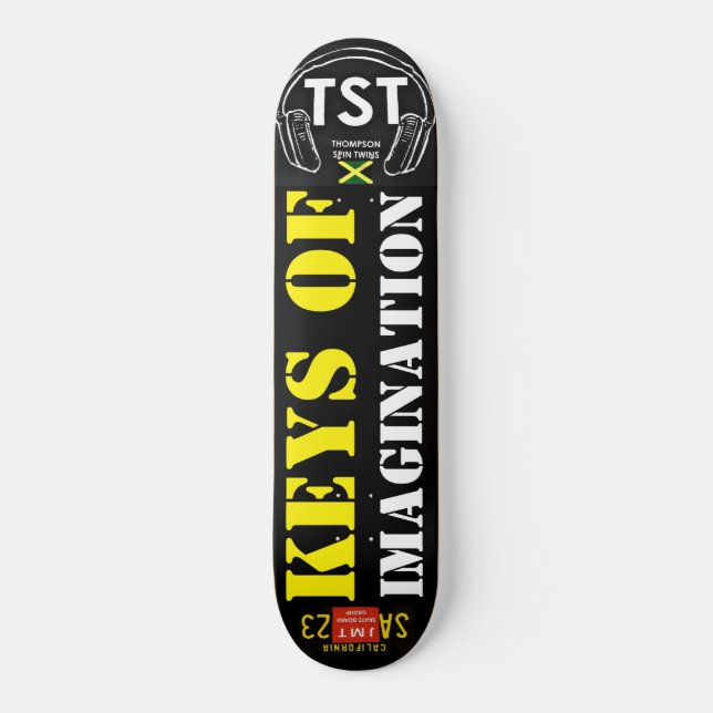 KEYS OF IMAGINATION Skateboard (Front)