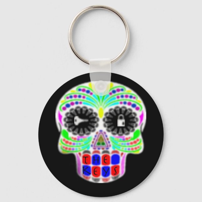 Keys Skullchain Key Ring (Front)