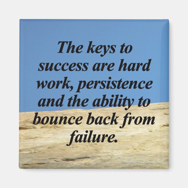 Keys to Success Magnet (Front)