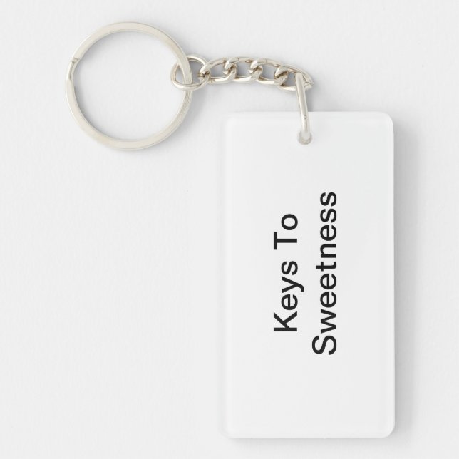 Keys To Sweetness Keychain (Front)