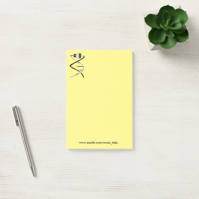 Keys to the Music Gene Post-it Notes (Office)