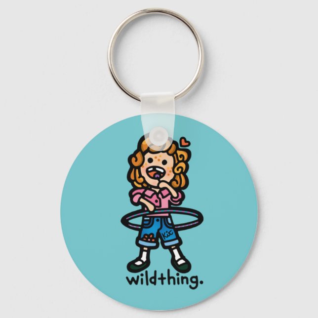 keys to the wild ride. key ring (Front)
