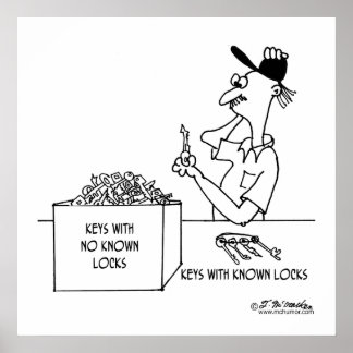 Keys With No Known Locks: Poster