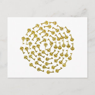 KeysSuccessSpiral032809 Postcard