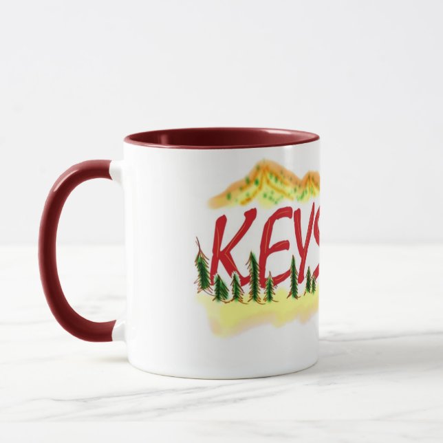 Keystone Colorado coffee mug (Left)