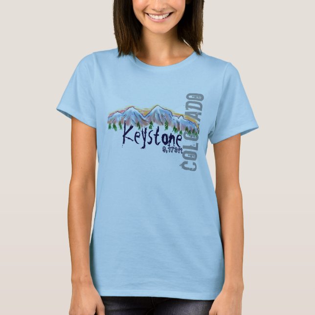 Keystone Colorado elevation tee (Front)