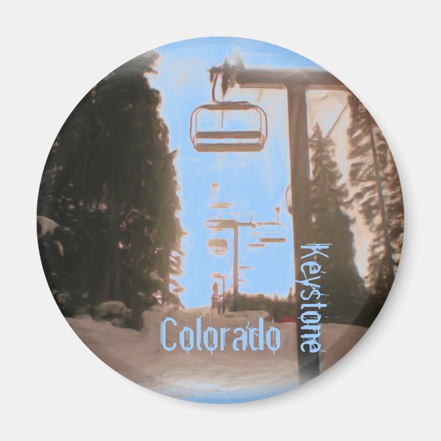 Keystone Colorado magnet (Front)