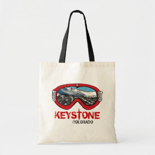 Keystone Colorado red snow goggle reusable bag