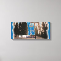 Keystone Colorado ski lift canvas