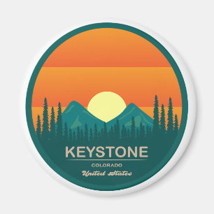Keystone Colorado ski resort Magnet