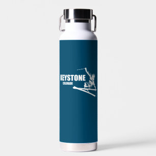 Keystone Colorado Skier Water Bottle